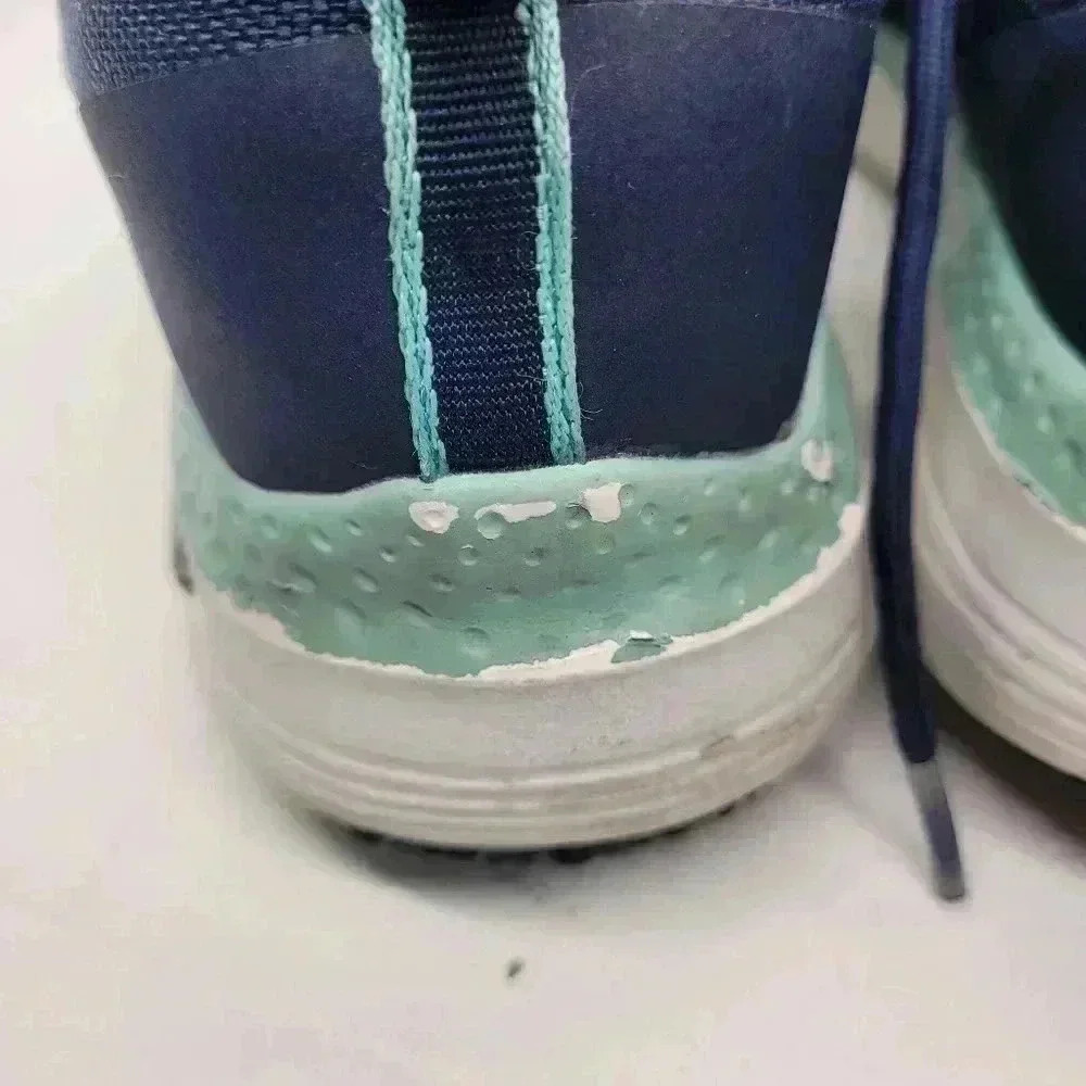 Skechers Comp Toe Arch Fit Slip Resistant Shoes Blue Sz 6.5 - Picture 8 of 9